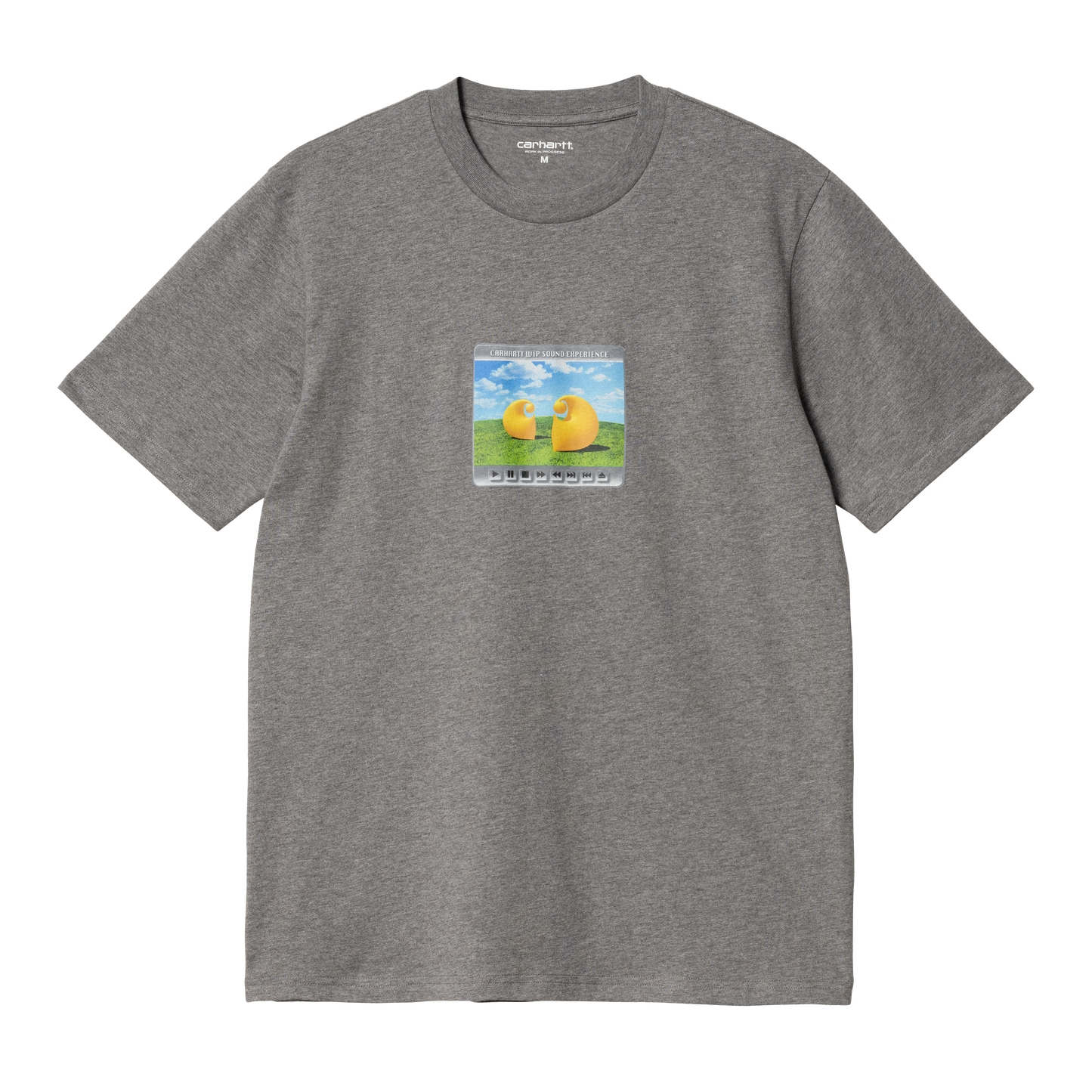 Carhartt WIP Sound Experience T-Shirt - Dark Grey Heather