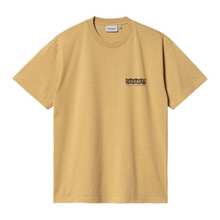 Carhartt WIP S/S Stamp T-Shirt - Bourbon Black