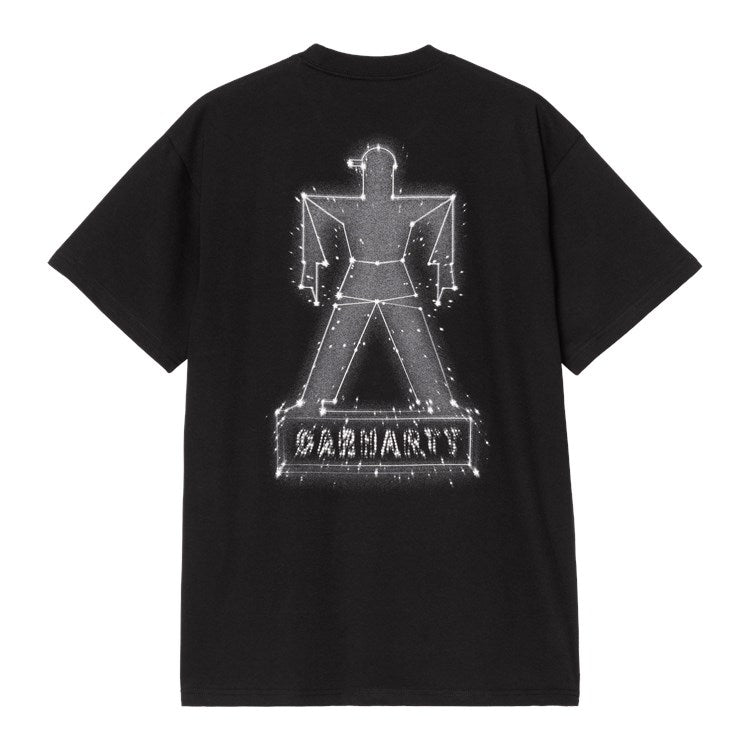 Carhartt WIP S/S Stargazer T-Shirt - Black White