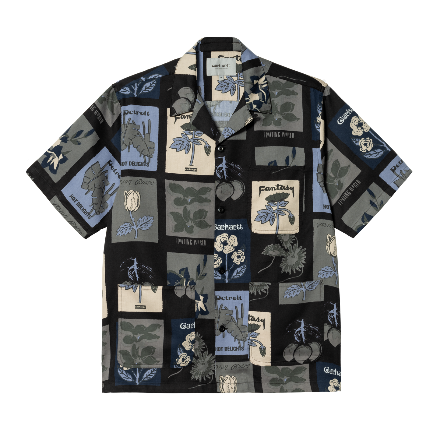 Carhartt WIP SS Verdant Shirt - Black Heather
