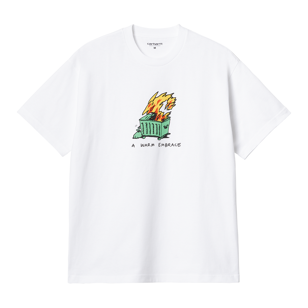 Carhartt WIP SS Warm Embrace Tee - White