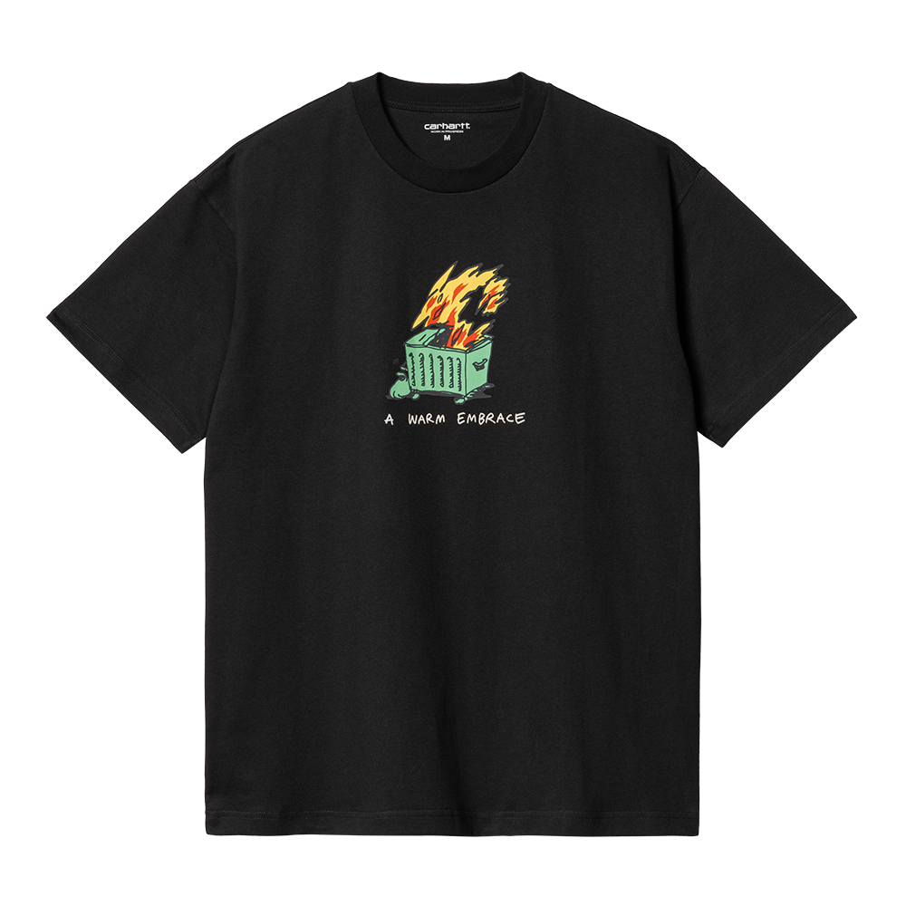 Carhartt WIP SS Warm Embrace Tee - Black