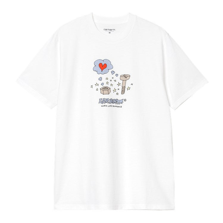 Carhartt WIP S/S Work Life Romance T-Shirt - White