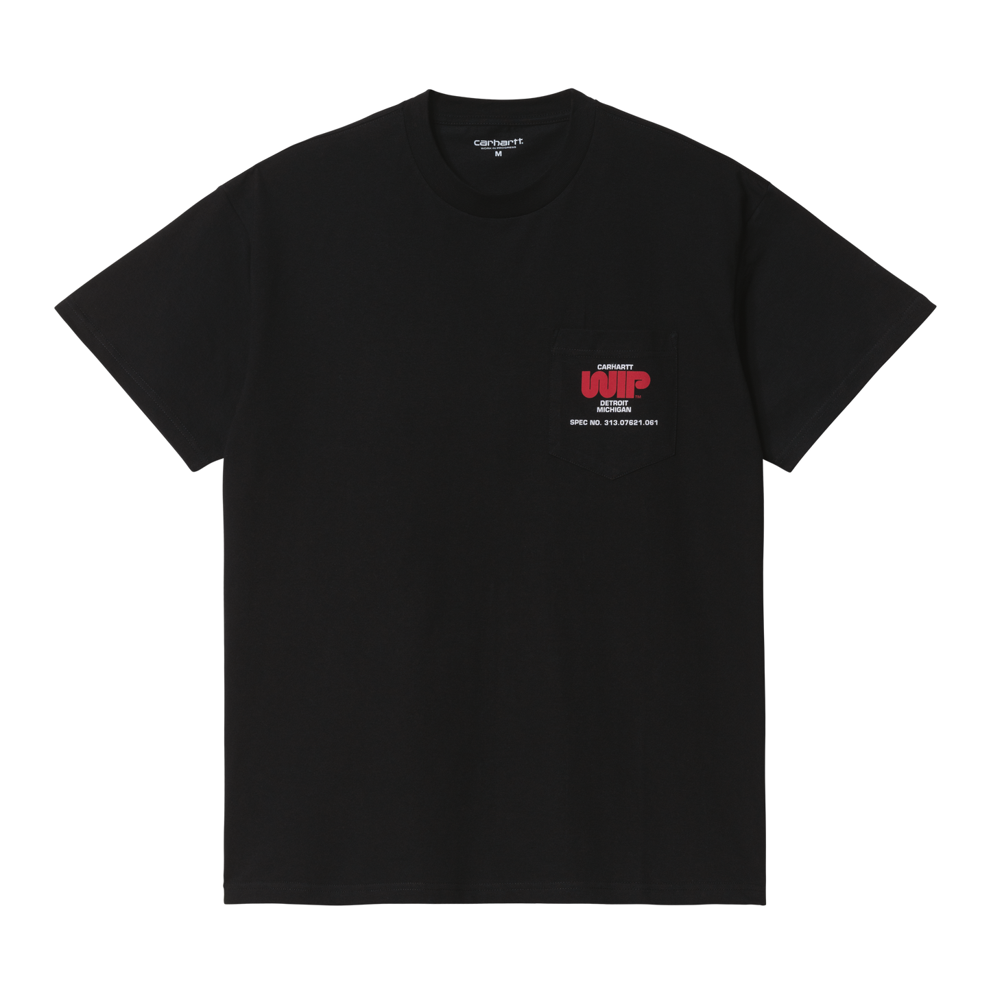 Carhartt WIP Worm Logo Pocket T-Shirt - Black