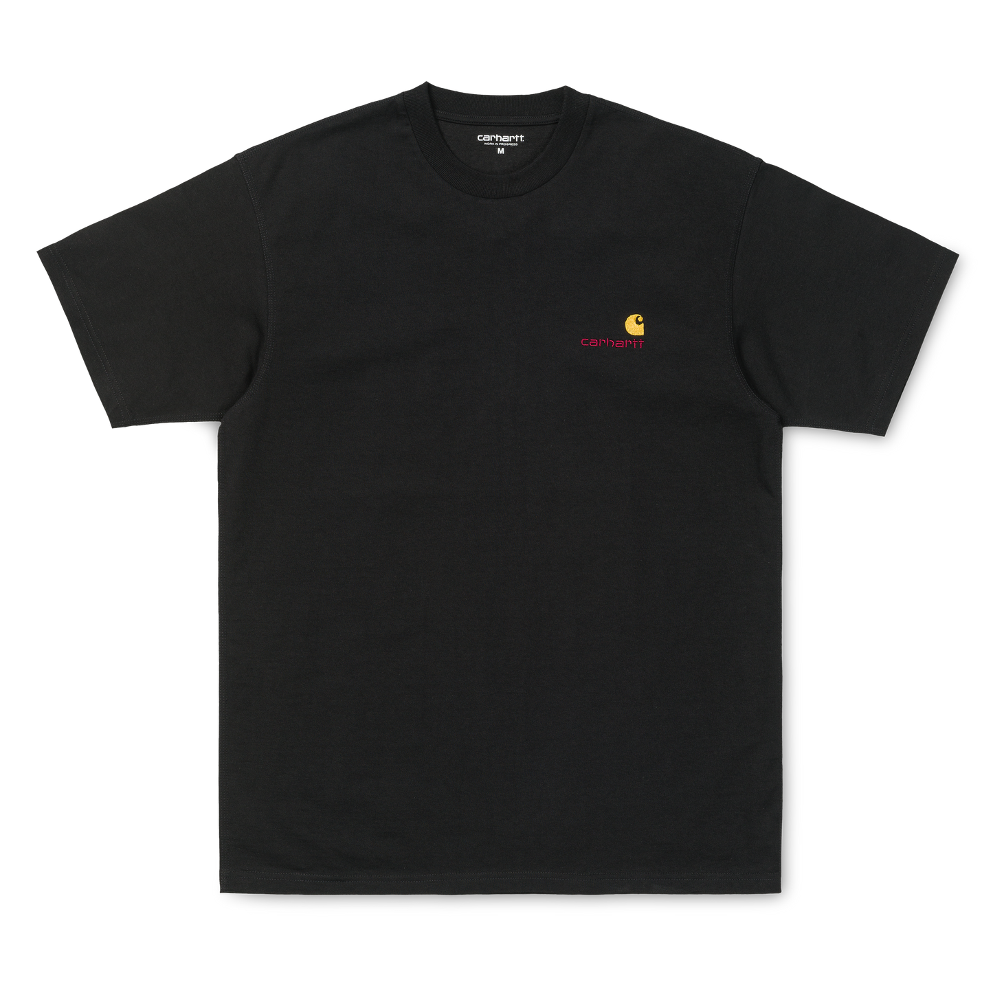 Carhartt WIP American Script T-Shirt - Black