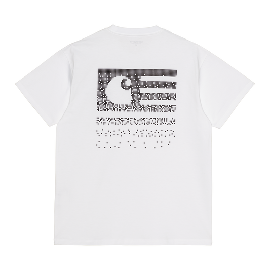 Carhartt WIP Fade State T-Shirt - White Black