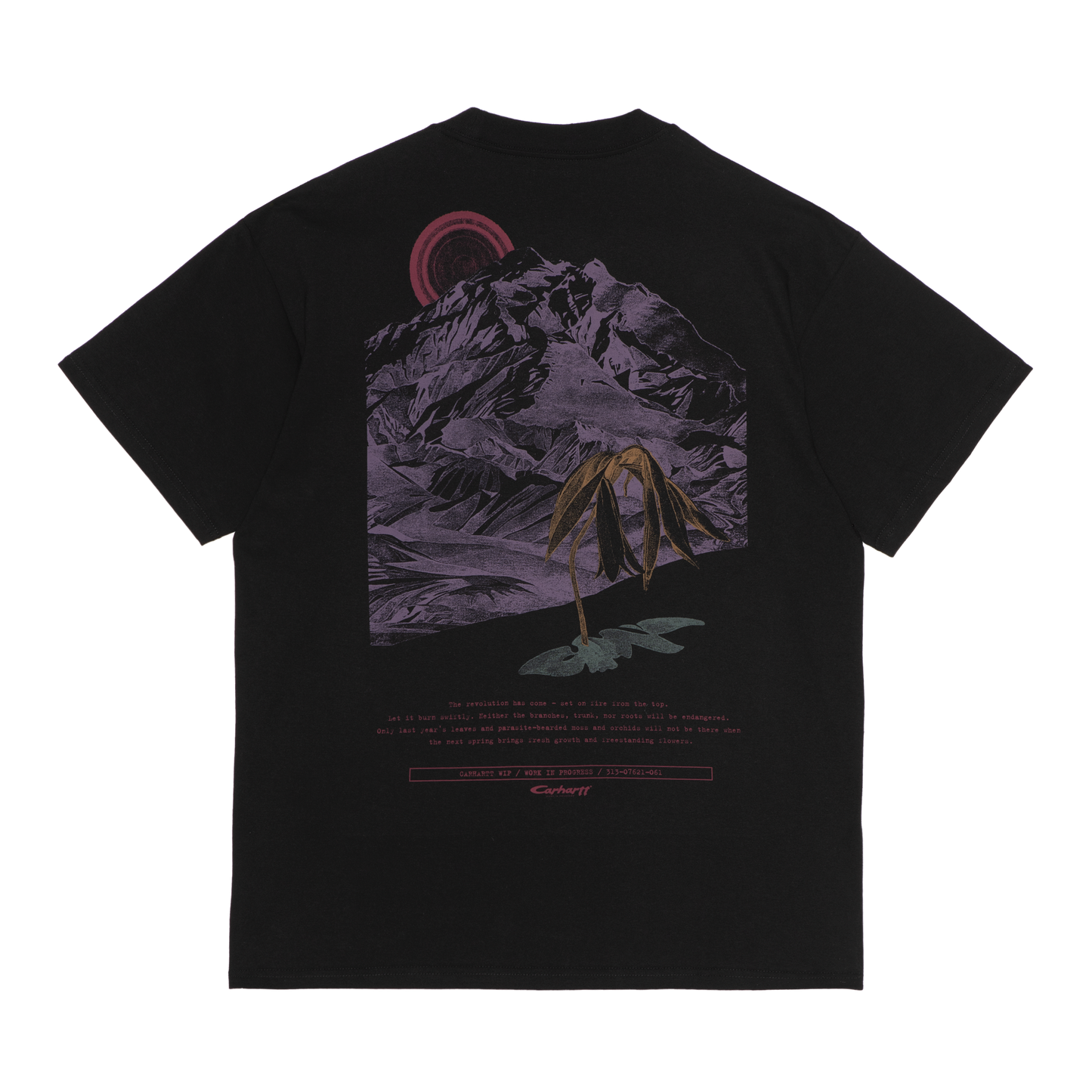 Carhartt WIP Mountain T-Shirt - Black