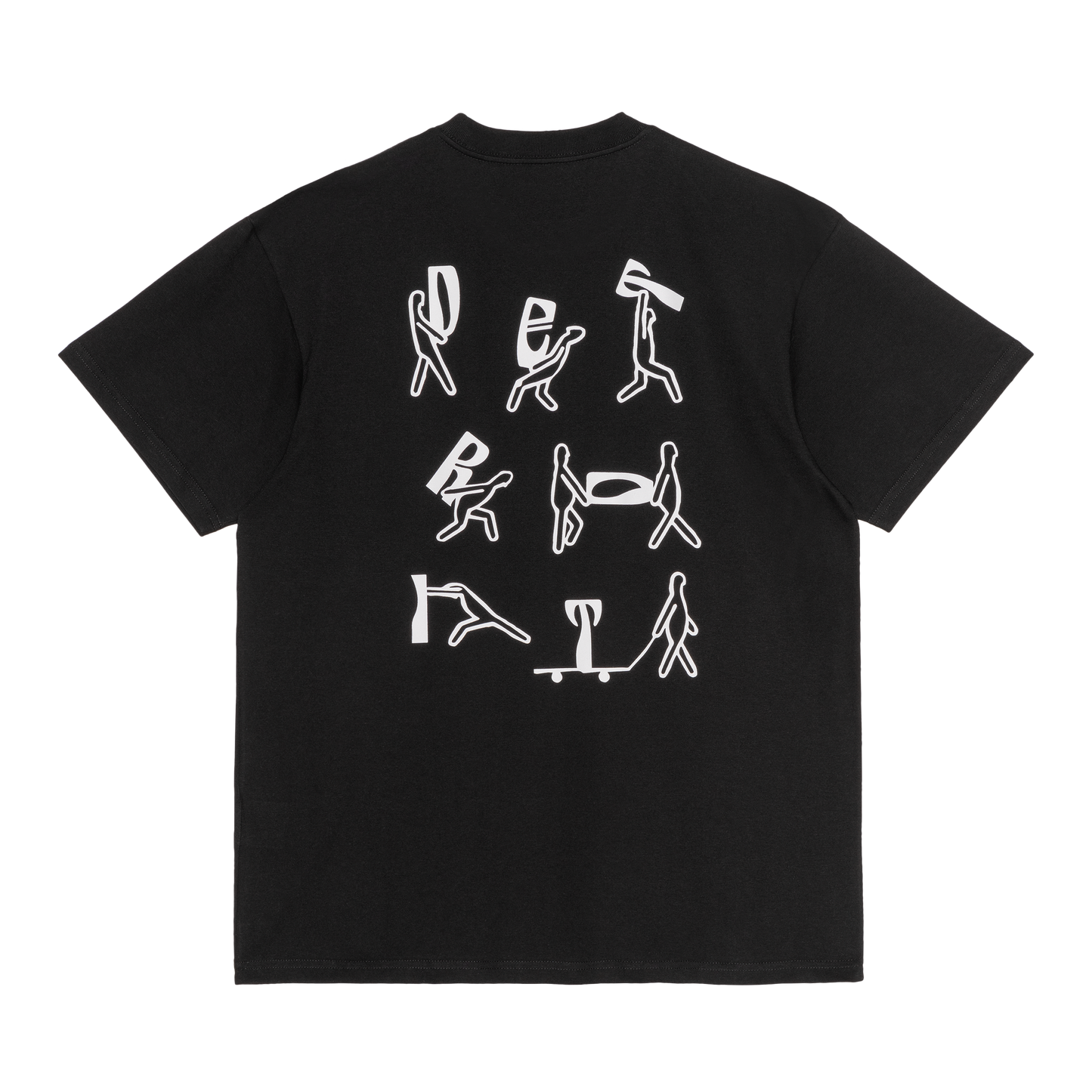 Carhartt WIP Removals T-Shirt - White Black