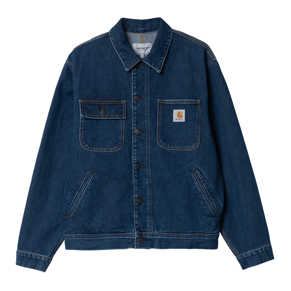 Carhartt WIP Saledo Jacket - Blue Stone Washed