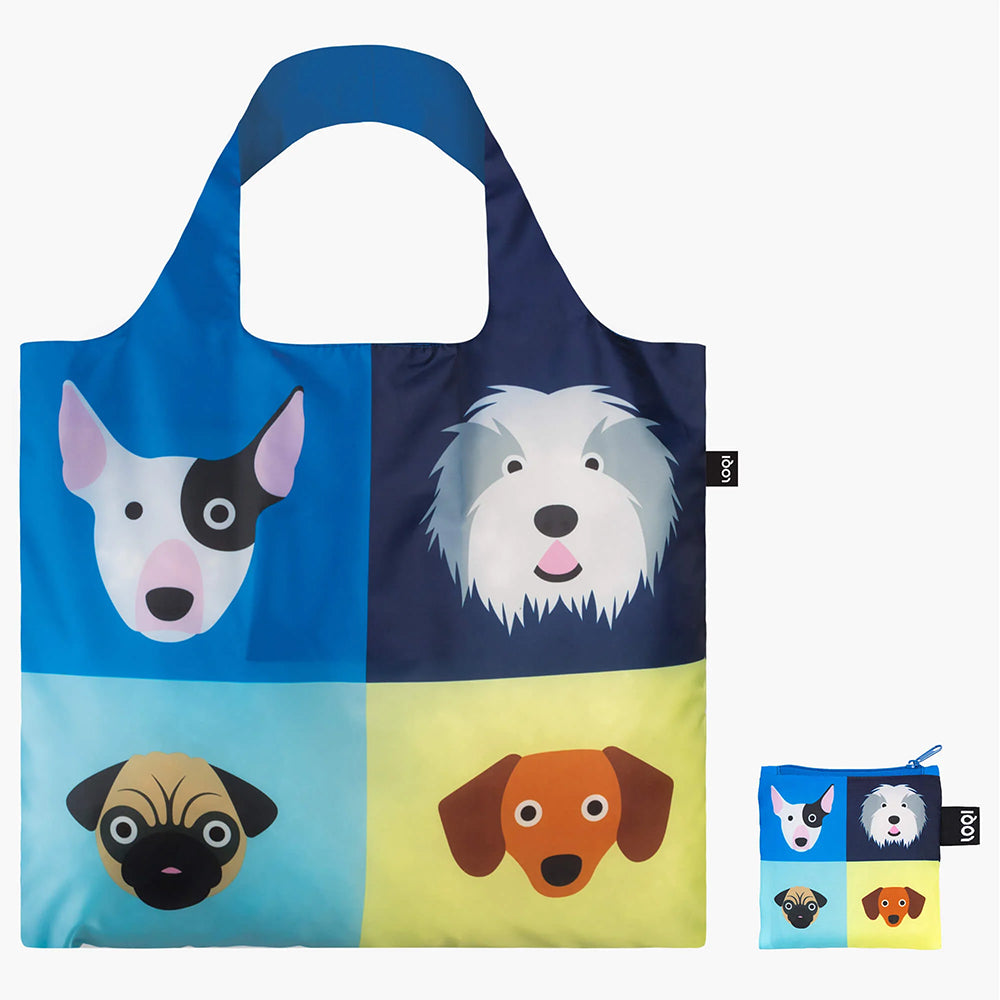 LOQI Stephen Cheetham Dogs Bag - Multi