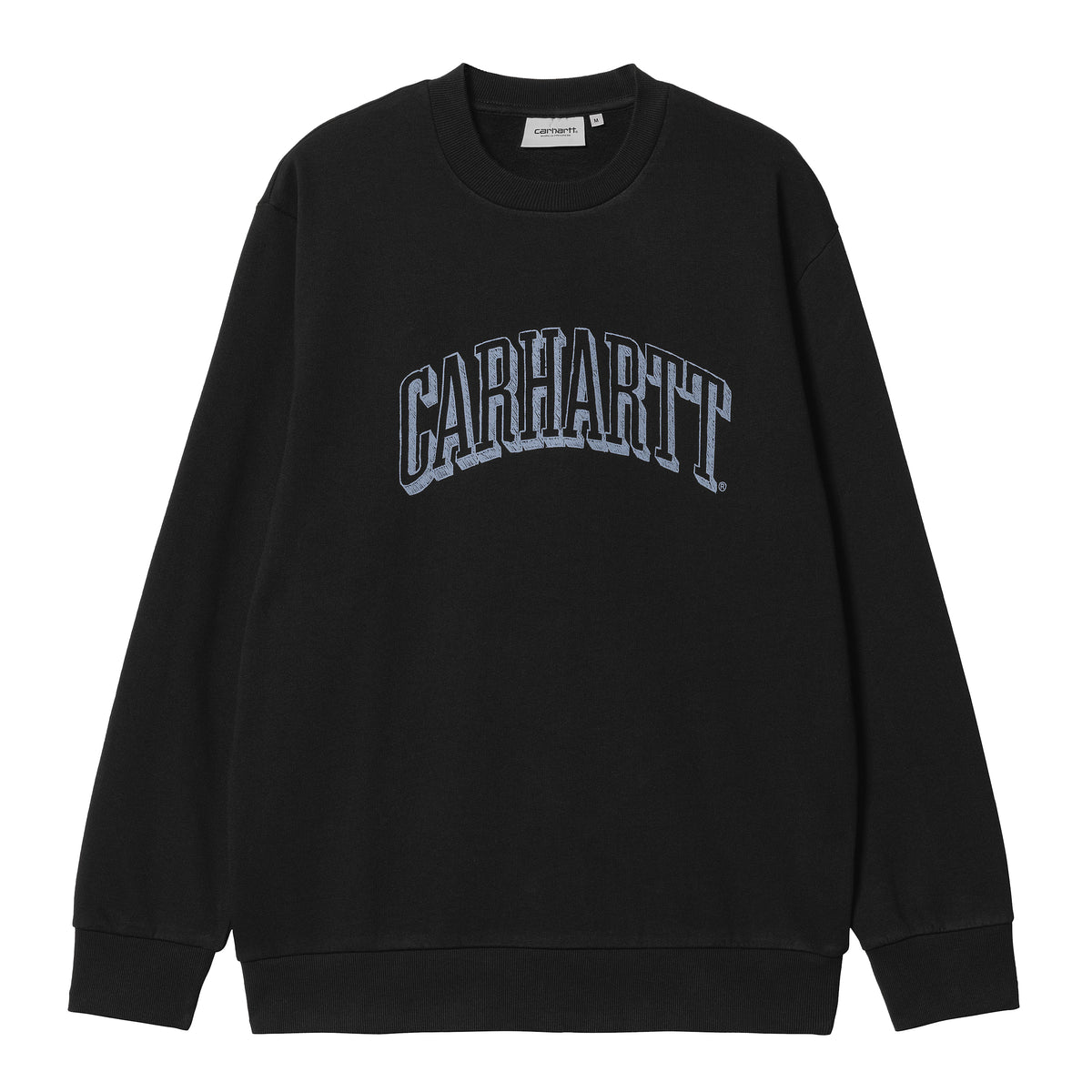 Carhartt WIP Scrawl Sweatshirt - Black Misty Sky