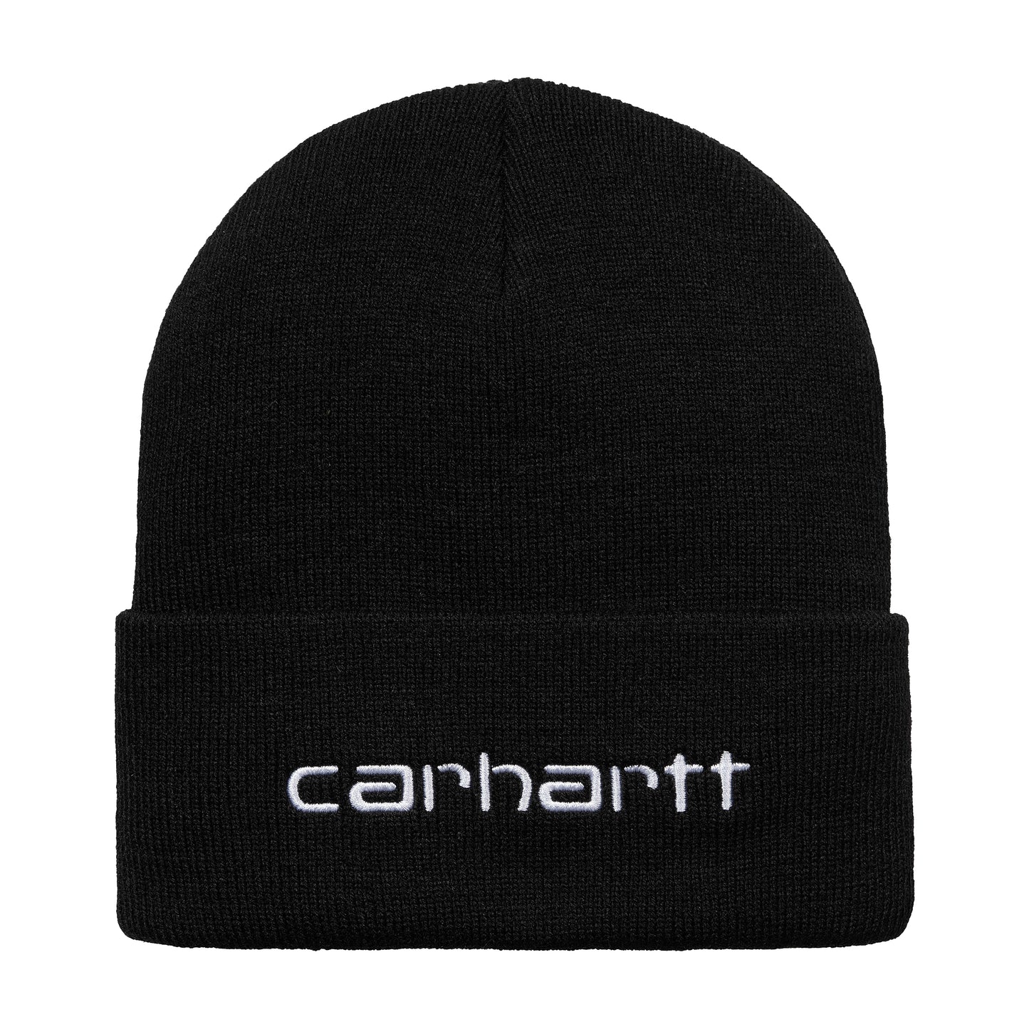 Carhartt WIP Script Beanie - Black White