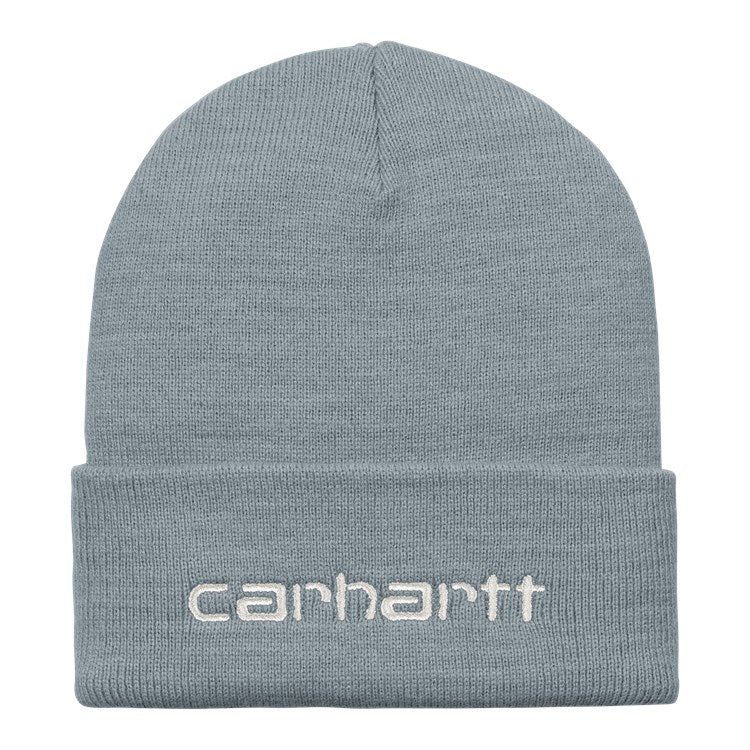 Carhartt WIP Script Beanie - Dove Grey Wax