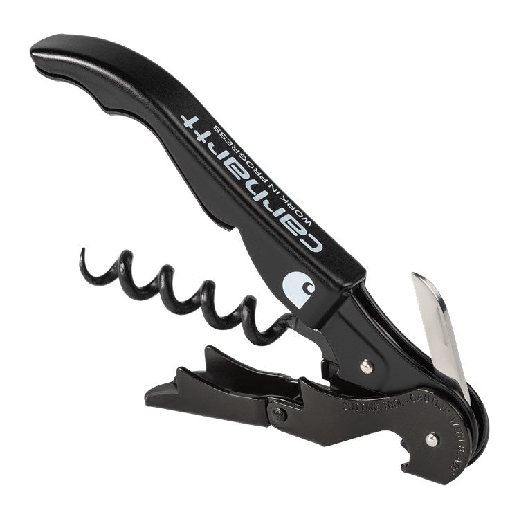Carhartt WIP Script Pulltap's Corkscrew - Black White