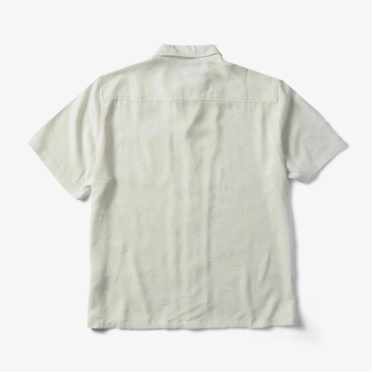 HUF Sector Jacquard SS Shirt - Bleach