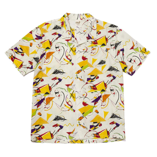 HUF X Miles Davis Self-Portrait Rayon Shirt