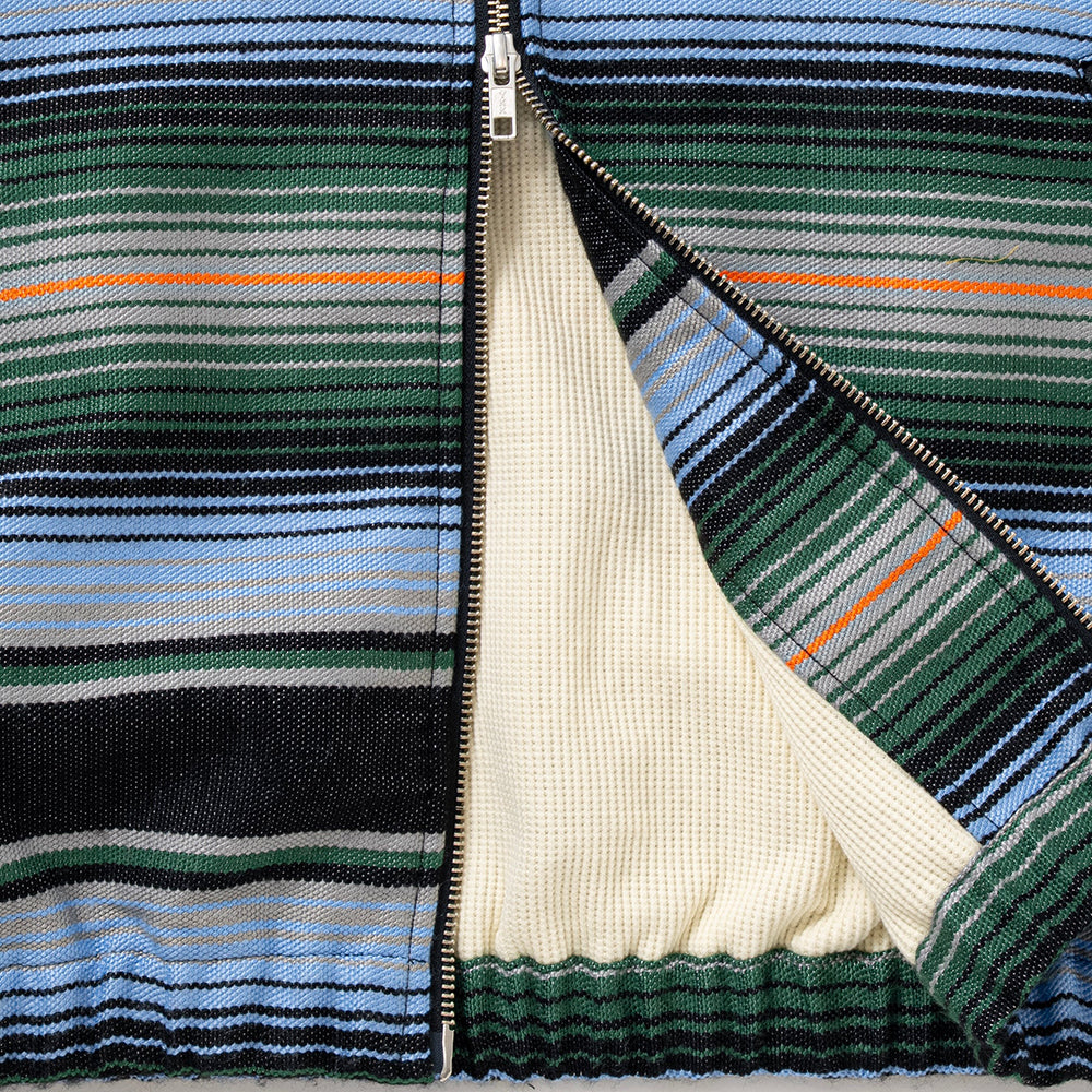 BOTT Serape Raglan Zip Hoodie - Black