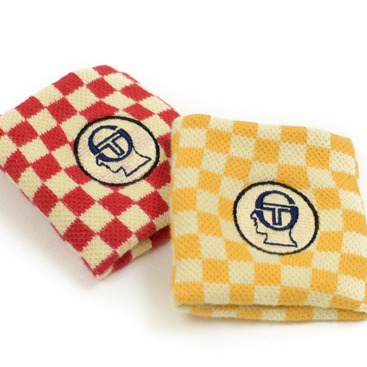 Brain Dead x Sergio Tacchini Wristbands - Autumn Blaze