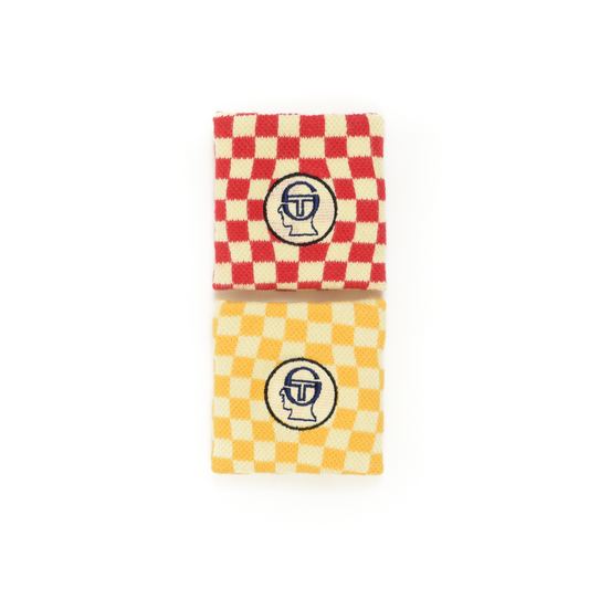 Brain Dead x Sergio Tacchini Wristbands - Autumn Blaze