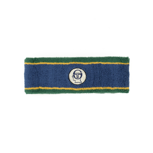 Brain Dead x Sergio Tacchini Headband - Navy