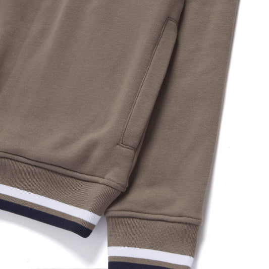 HUF Shadow Serif 1/4 Zip Mockneck