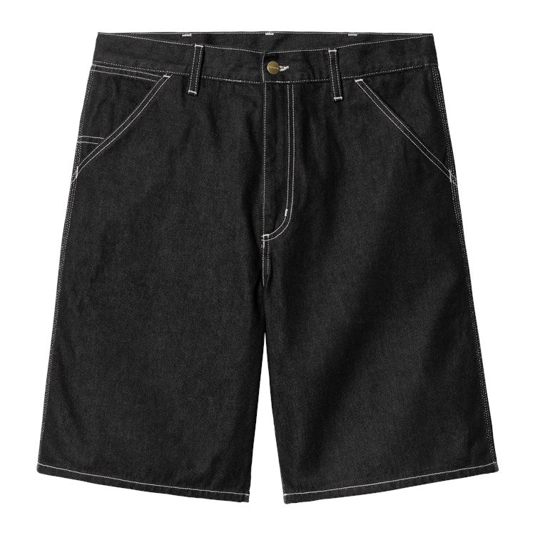 Carhartt WIP Simple Short - Black One Wash