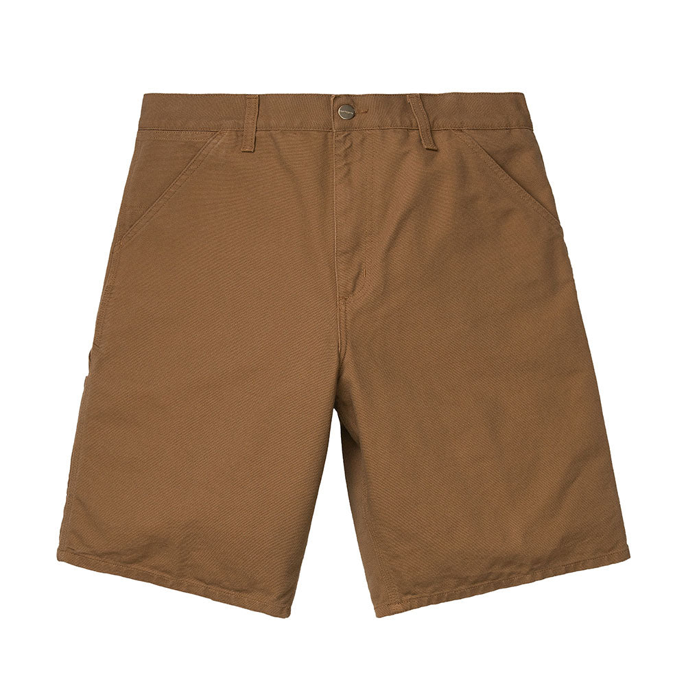 Carhartt WIP Single Knee Short - Hamilton Brown Rinsed