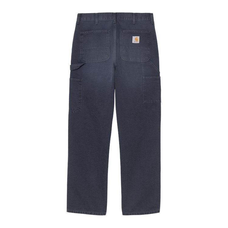 Carhartt WIP Single Knee Pant - Dark Navy Stone Canvas
