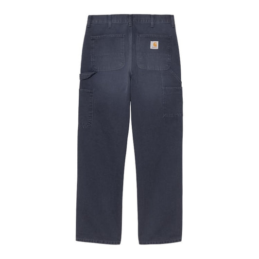 Carhartt WIP Single Knee Pant - Dark Navy Stone Canvas