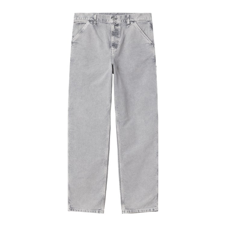 Carhartt WIP Single Knee Pant - Black Chalk Wash