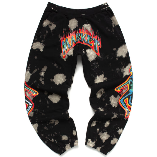 MARKET Skelly Digi Dunk Tie Dye Sweatpants
