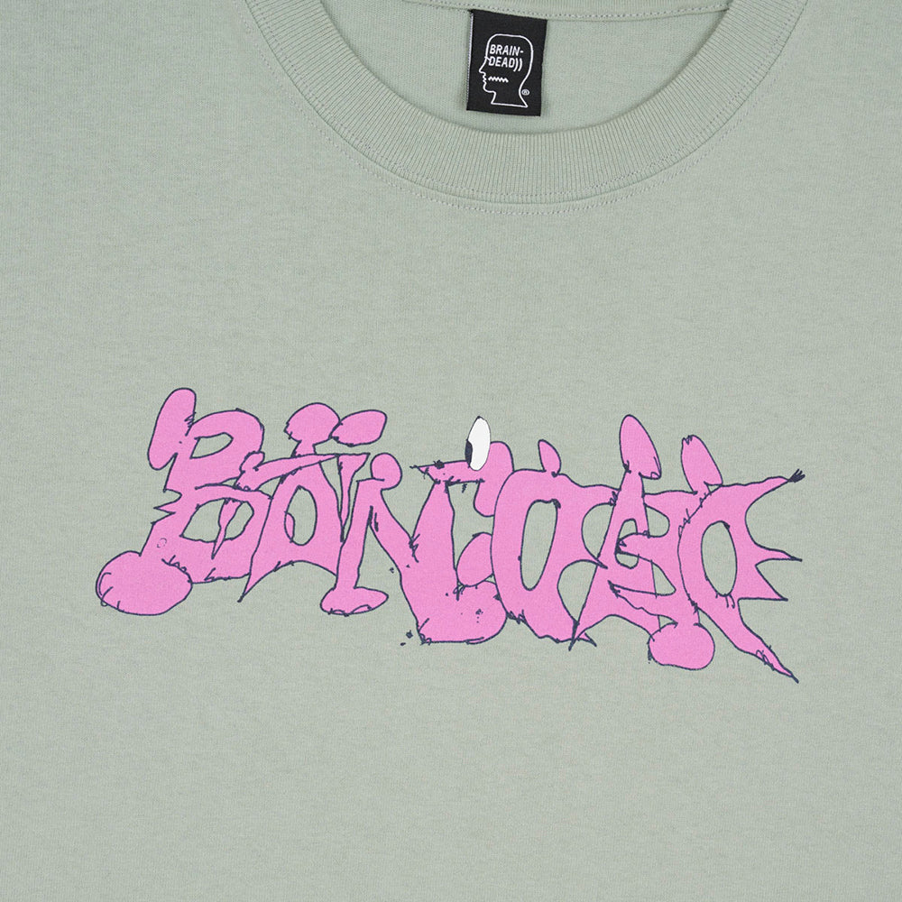 Brain Dead Skram T-Shirt - Sea Foam