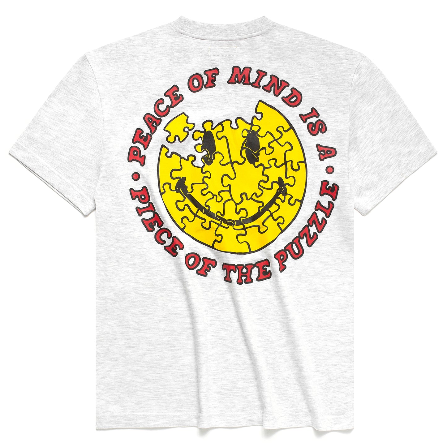 MARKET Smiley Piece Of Mind T-Shirt - Ash