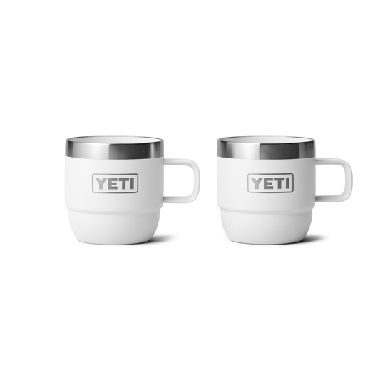 YETI Rambler 6oz Stackable Cups (2 Pack) - White