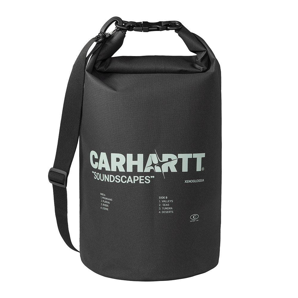 Carhartt WIP Soundscapes Dry Bag - Black Yucca
