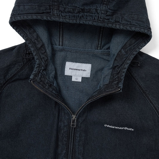 thisisneverthat SP-Logo Denim Windbreaker - Navy