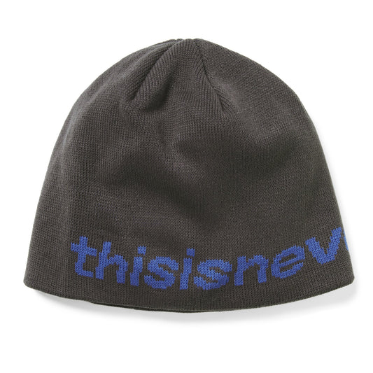 TINT SP-Logo No Cuff Beanie - Charcoal