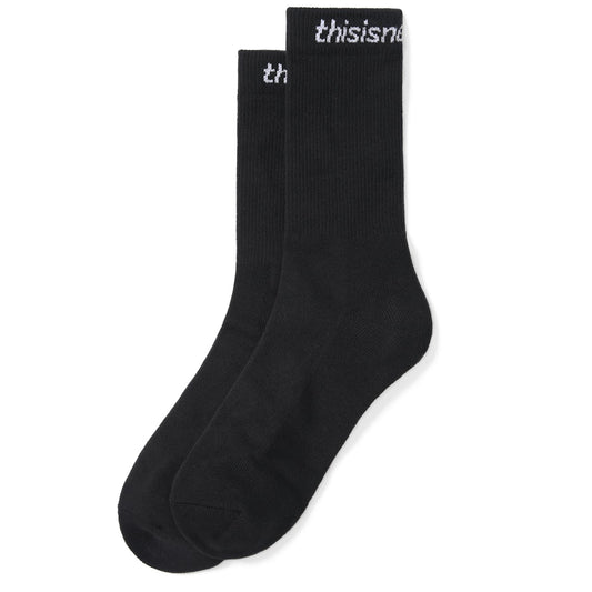 thisisneverthat SP-Logo Sock (3 Pack) - Black
