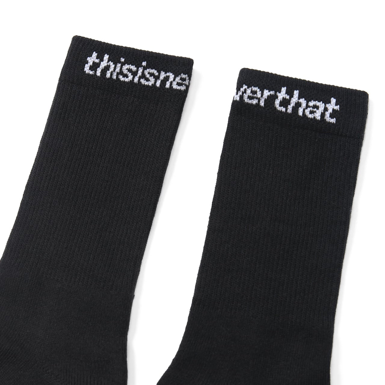 thisisneverthat SP-Logo Sock (3 Pack) - Black