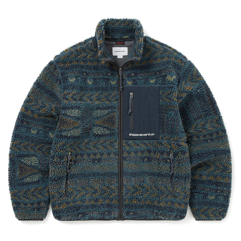 This Is Never That SP Sherpa Fleece Jacket - Navy