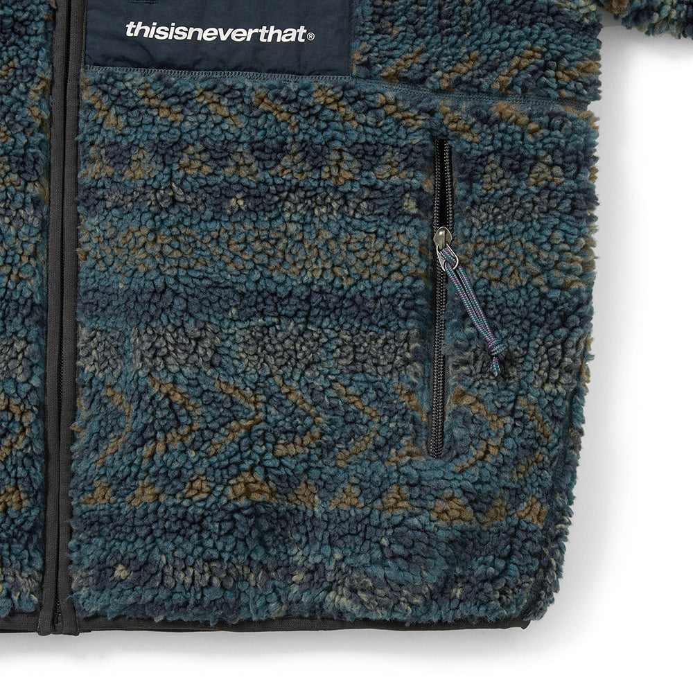 This Is Never That SP Sherpa Fleece Jacket - Navy