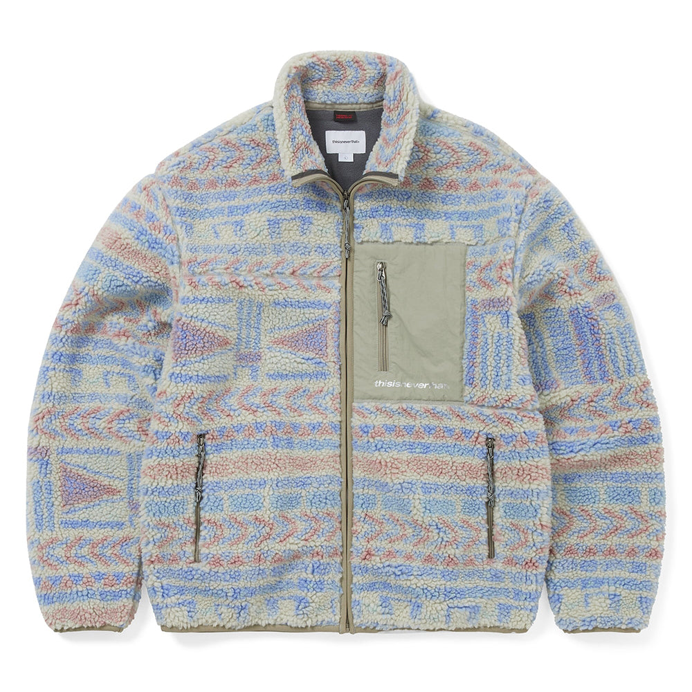 This Is Never That SP Sherpa Fleece Jacket - Stone