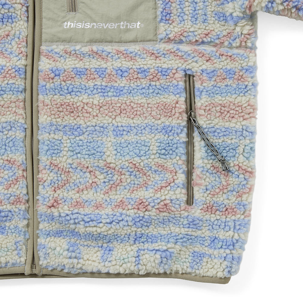 This Is Never That SP Sherpa Fleece Jacket - Stone