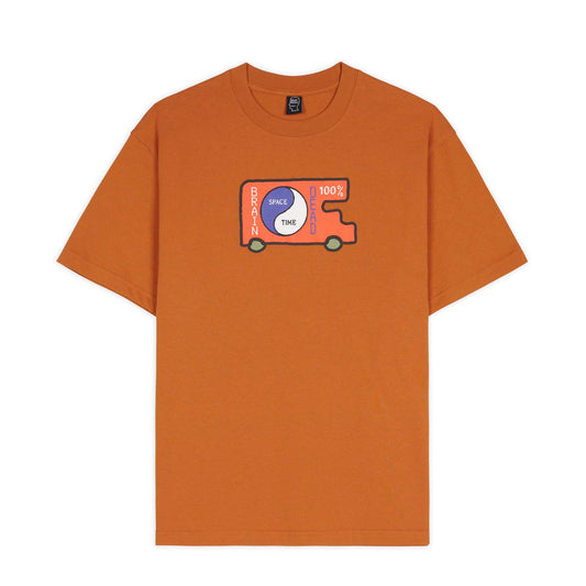 Brain Dead Space/Time Tee - Nutmeg