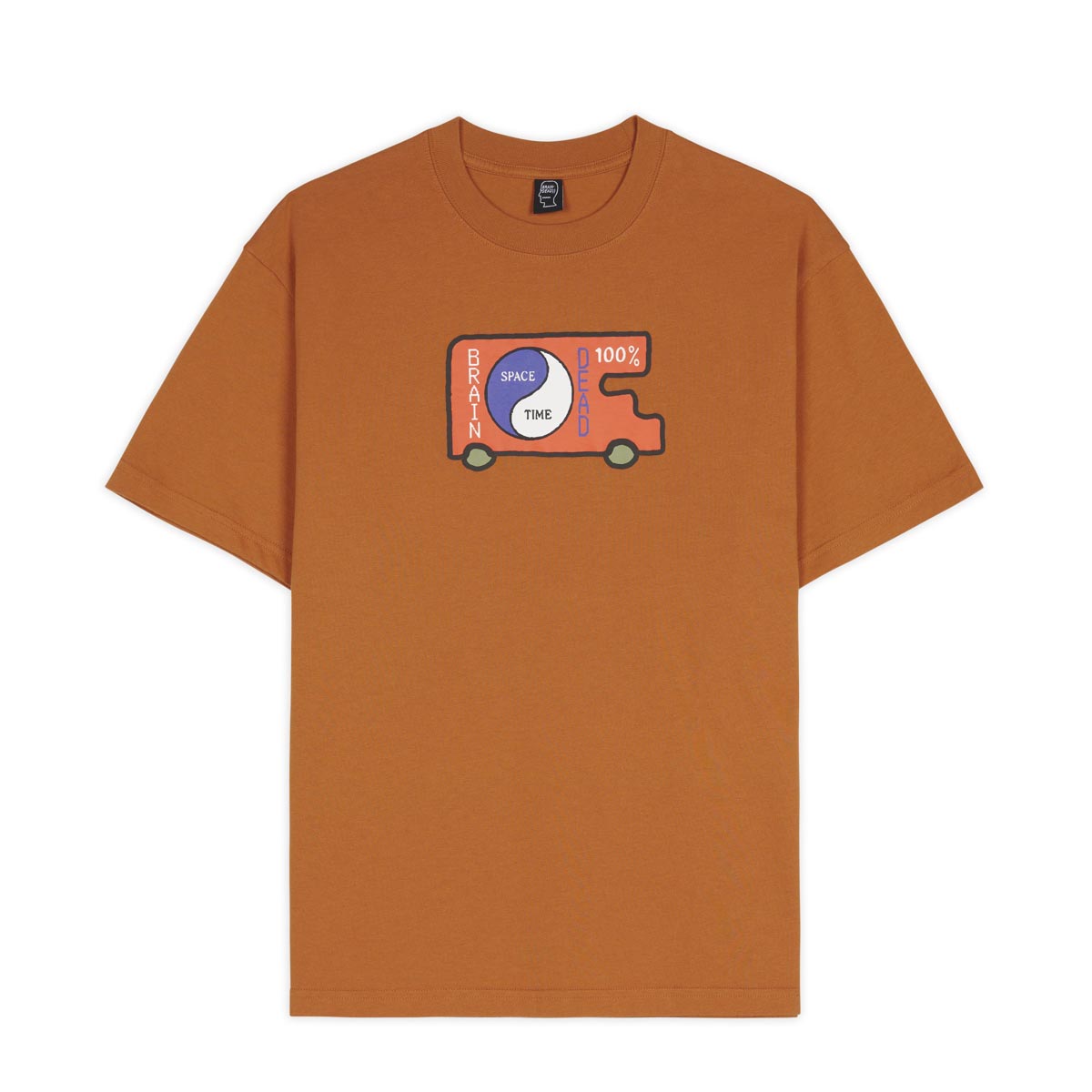 Brain Dead Space/Time Tee - Nutmeg
