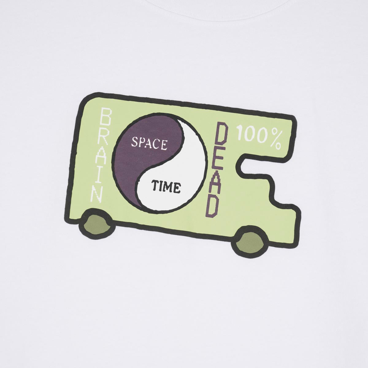 Brain Dead Space/Time Tee - White