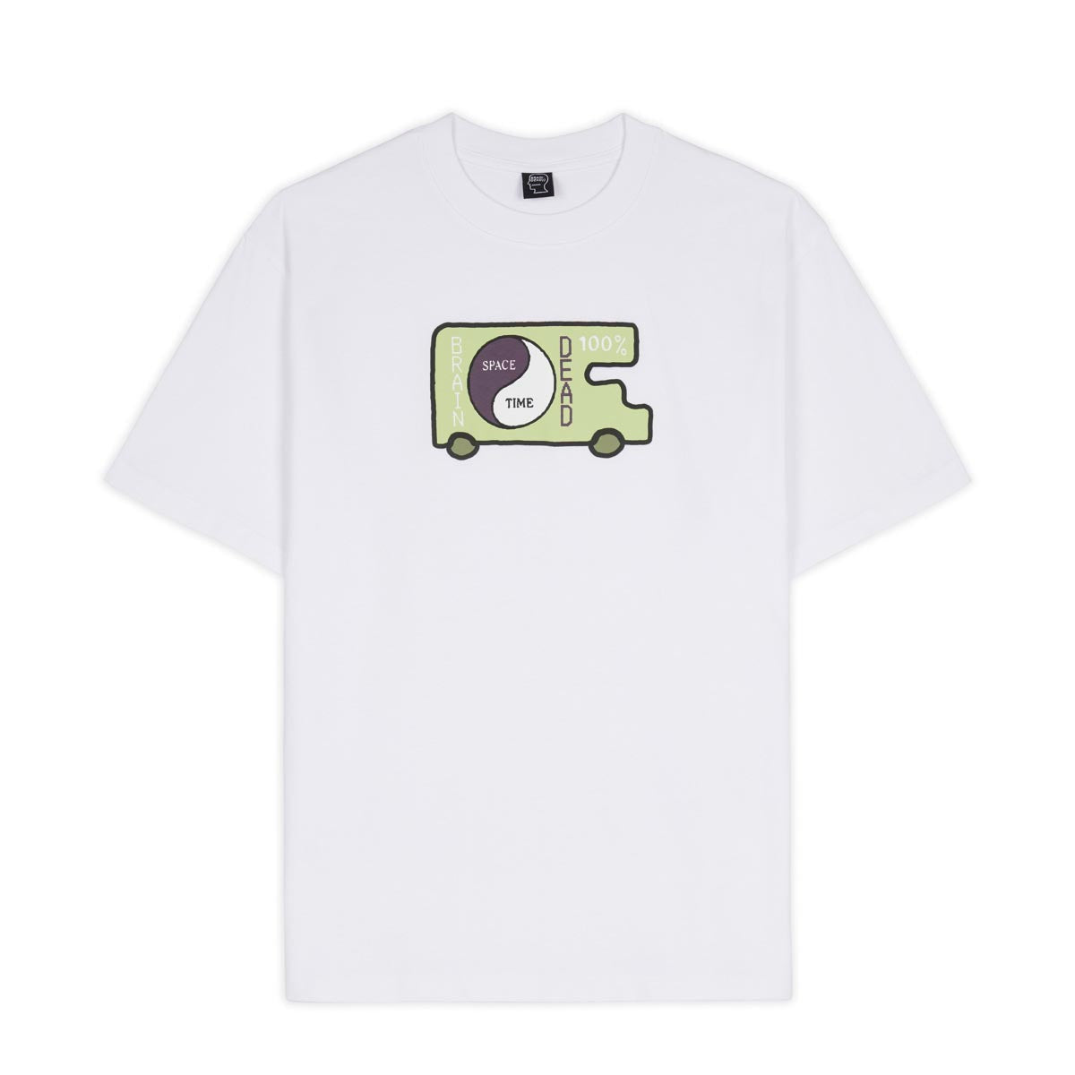 Brain Dead Space/Time Tee - White