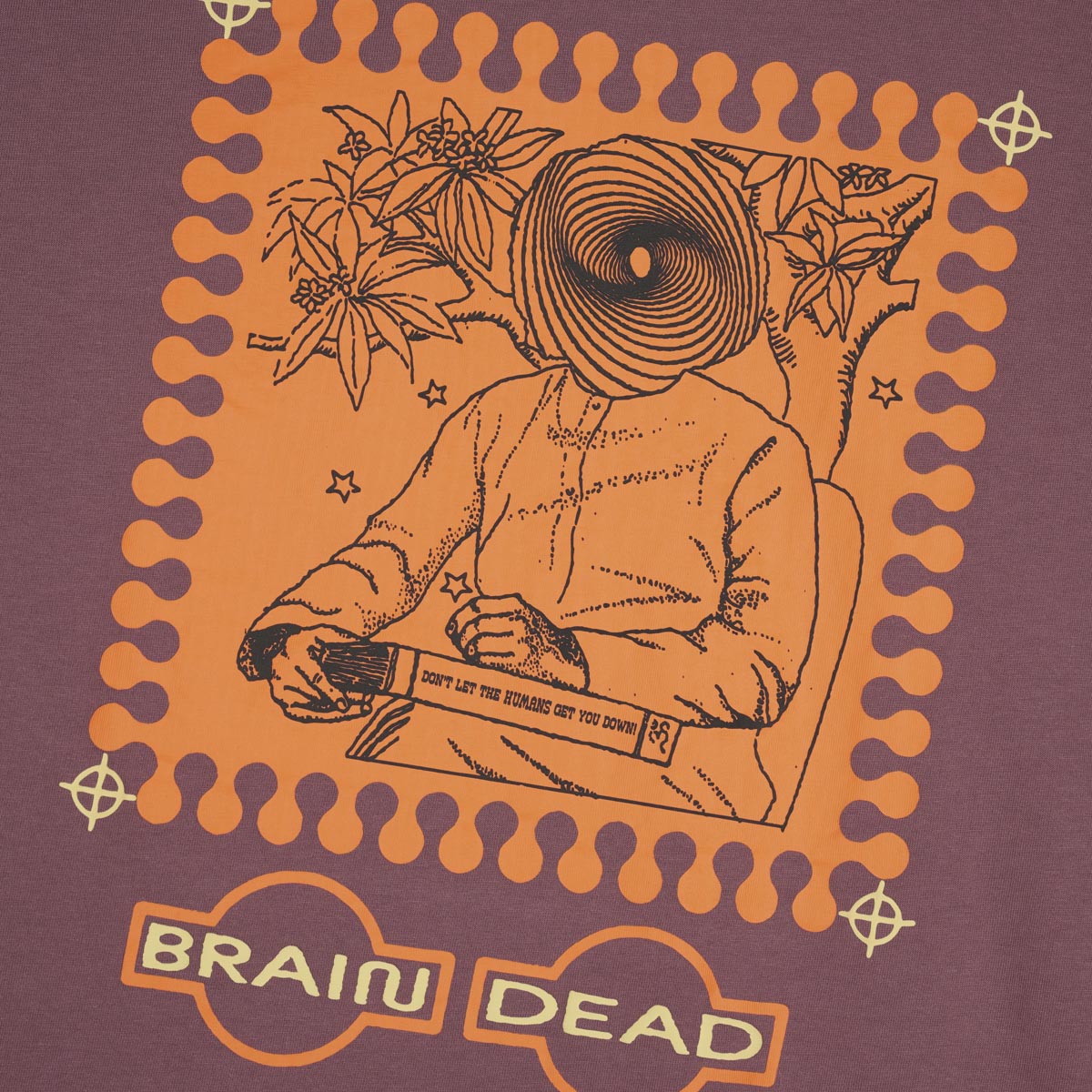 Brain Dead Special Illusions LS Tee - Clay