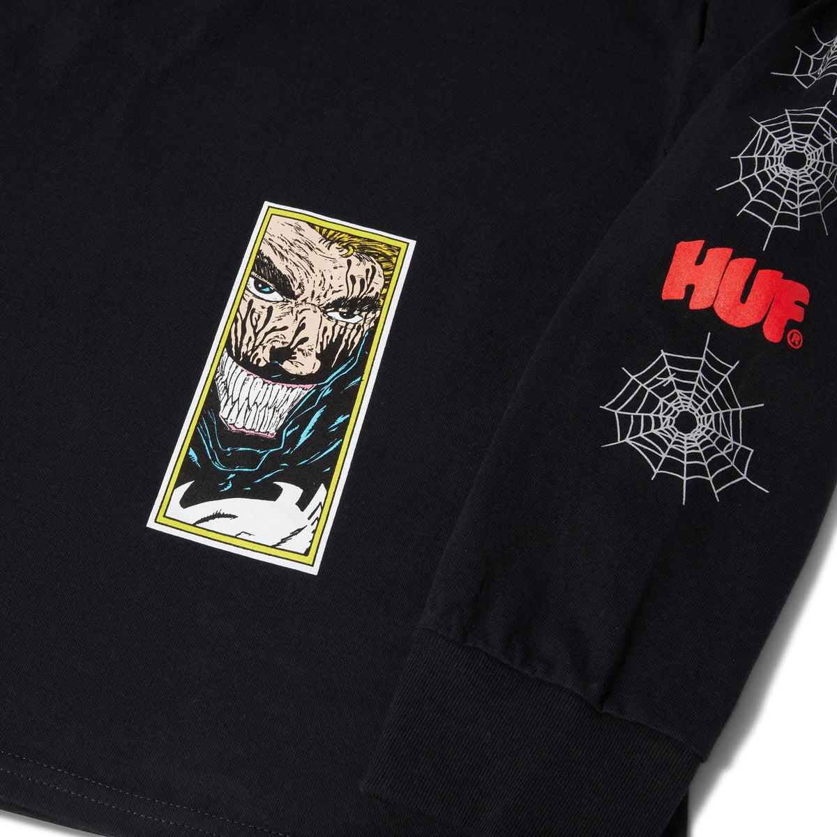 HUF x Spider-Man Spidey Sense LS T-Shirt - Black