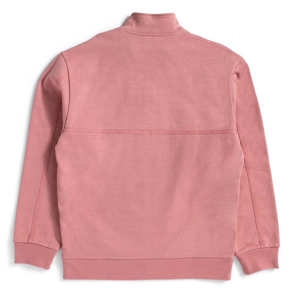HUF Split 1/4 Zip Mock - Dusty Rose
